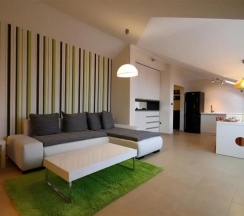 Апартаменты c 1 комнатой с балконом и с красивым видом из окна в Апартаменты Domador Rooms