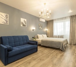 Апартаменты c 1 комнатой с балконом в Апартаменты HomeHotel