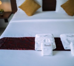 Двухместный номер Deluxe с балконом двуспальная кровать в Tamali Hotel