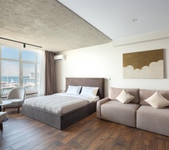 1-комнатная комнта студия Станюковича 48/6 в Sea view apartments