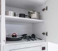 Двухместная студия Deluxe с балконом двуспальная кровать в Апартаменты Новая в Престижном ЖК Минск-Мир