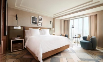 Двухместный номер Deluxe с балконом 2 отдельные кровати в Four Seasons Hotel London at Park Lane