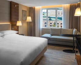 Номер Делюкс с видом на город в Sheraton Nizhny Novgorod kremlin