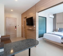 Двухместный номер Grand Deluxe с балконом 2 отдельные кровати в Patong Bay Residence