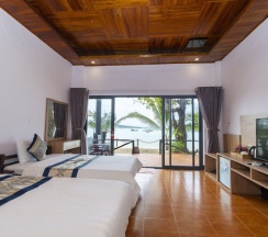 Трёхместное бунгало с видом на море в Mai Phuong Resort Phu Quoc