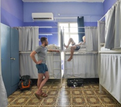 Кровать в общем номере в Caravan Hostel Tel Aviv By Roger Age 18-45