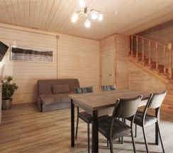 Семейные апартаменты с беседкой в Пасторское озеро