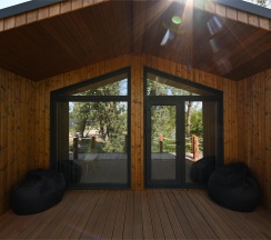 Мини-Барнхаус "Мальдивы" без террасы в Река & Песок