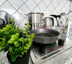 Апартаменты студия Домодедово, Южнодомодедовская улица, 17 в Runway Apartments на улице Южнодомодедовская 17
