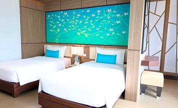 Двухместный номер Premium Deluxe 2 отдельные кровати в The Marina Phuket Hotel