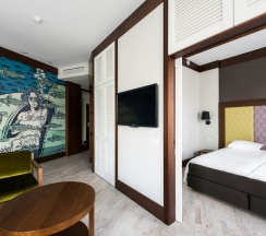 Двухместный люкс двуспальная кровать в Comfort Hotel LT - Rock 'n' Roll Vilnius