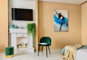 Апартаменты Harmonia Apartments на улице Глазкова 22 в Волгограде
