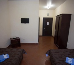 Номер стандарт с 2 односпальными кроватями в Курилотрансавто