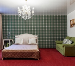 Семейный номер категории "Улучшенный комфорт" в ПолиАрт Парк