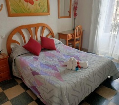 Двухместный номер Standard с красивым видом из окна двуспальная кровать в Hostal Continental