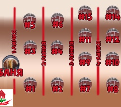Домик №8 без сауны в ScandiVillage