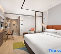 Двухместный номер Standard с видом на сад двуспальная кровать в Home2 Suites by Hilton Suqian Siyang