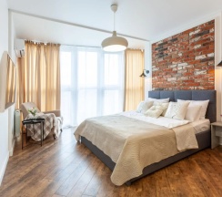 Апартаменты c 1 комнатой с балконом в RentPlaza
