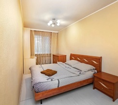 Двухместные апартаменты с 2 комнатами (двуспальная кровать) в Sunrise-flat