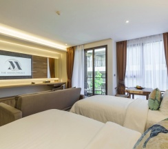 Двухместный номер Deluxe 2 отдельные кровати в The Marin Phuket