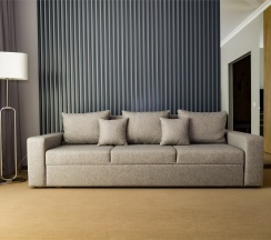 Двухкомнатный люкс с балконом и видом на море (одна кровать 160 см, диван 140 см) 3* в Golden hills