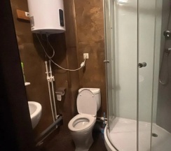 Двухместный номер Comfort с красивым видом из окна двуспальная кровать в Брусника