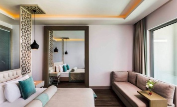 Двухместный номер Deluxe двуспальная кровать в Blue Dreams Resort