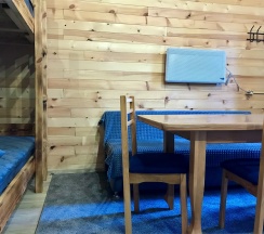 Шале 2. Четырёхместный номер комфорт с видом на лес в Белый волк