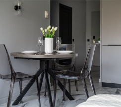 Двухкомнатные апартаменты LUX (5 этаж) в Real Apartments Sochi