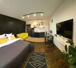 1-комнатные апартаменты улучшенные в Мириады