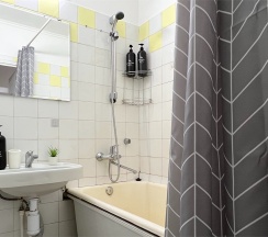 Однокомнатная квартира (Метро Ленинский проспект, 10 минут пешком) в Rauktis apartments