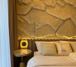 Дом «GOLD» с банным чаном на террасе в Luxe House