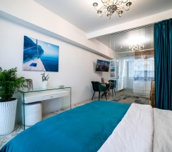 1-комнатные апартаменты люкс Морской переулок, 1/1Б в Morskoy resort