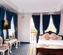 Двухместный семейный номер Standard двуспальная кровать в Mui Ne Alena Bungalow Hotel