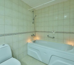 Апартаменты c 1 комнатой с балконом в Prestige Hotel and Aquapark