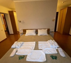 2-комнатная комната люкс с 1 двуспальной кроватью в Усадьба Еловое