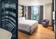 Двухместный люкс двуспальная кровать в Mercure Bangkok Makkasan