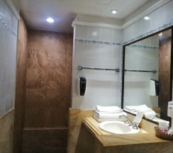 Четырёхместный номер Standard 2 отдельные кровати в Hotel Aitana Oaxaca