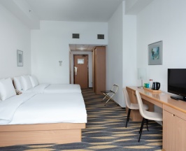 Номер Superior с 2 большими кроватями в Novotel Москва Центр