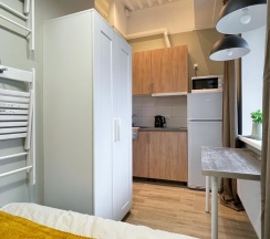 1-комнатные апартаменты эконом в InHome24 (ИнХоум24) на улице Автозаводская 23 строение 120