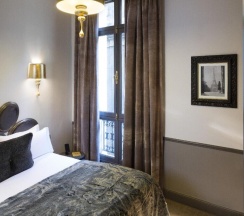 Одноместный номер Standard двуспальная кровать в Hotel Lumen Paris Louvre