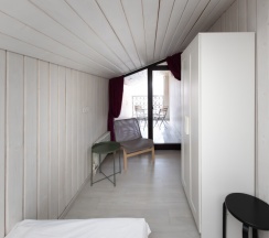 Апартаменты "Red" с террасой в Сhо