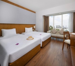 Двухместный номер Premier Deluxe 2 отдельные кровати в Отель Harmony Saigon Hotel & Spa