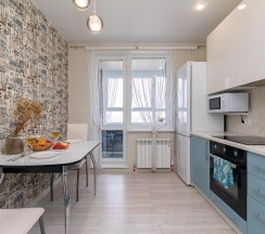 1-комнатные апартаменты стандарт в Happy House на улице Взлетная