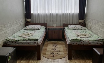 Номер стандарт с 2 односпальными кроватями в Уют