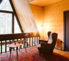 Дом с купелью и сауной (до 10 гостей) АТЛАНТ в Berloga Country Resort