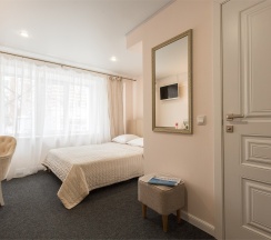 Улучшенный 2хместный номер с двумя кроватями в Albergo