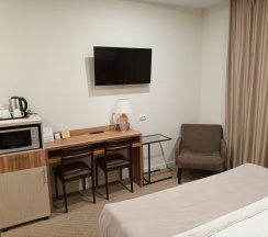 НОМЕР ДЕЛЮКС С КРОВАТЬЮ KING-SIZE ИЛИ 2 РАЗДЕЛЬНЫМИ КРОВАТЯМИ в Петербург