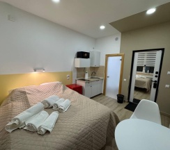 2-местный 1-комнатный номер студия стандарт в Апарт-отель