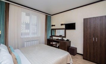 Номер стандарт с 1 двуспальной кроватью в Колибри